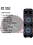 KTS-2058 Siyah Çift Mikrofonlu Rgb Ledli Taşınabilir Bluetooth Hoparlör Parti Speaker 30 W Rms 3
