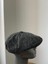 Erkek Kışlık Kaşe Kumaş Düğmeli Balık Sırtı Desenli Kasket Şapka (Newsboy Cap) 3