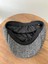 Erkek Kışlık Kaşe Kumaş Düğmeli Balık Sırtı Desenli Kasket Şapka (Newsboy Cap) 4