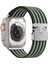 Apple Watch 49MM Lopard KRD-133 Naylon Kumaş Hasır Örgülü Kordon 1