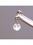 Yüksek Kalite G23 Titanium Sallantılı Zirkon Taşlı Dudak Helix Tragus Kıkırdak Titanyum Piercing 1