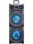 HP-973 Bluetooth Süper Bass Parti Hoparlör – 2X10” Woofer, Rgb Işık, Kablosuz Mikrofon, Şarjlı 1