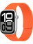 Apple Watch 7 41MM Lopard KRD-136 Kabartma Desenli Silikon Kordon 1