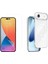 Iphone 17 Air Kılıf Kamera Korumalı Magsafe Sert Şeffaf Mika Pc Porto Kapak + Nano Ekran Koruyucu 1