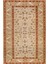 Krem Bordürlü Modern Etnik Desenli Halı | Makinada Yıkanabilir | Hav Toz Vermez | Leke Tutmayaz | Kaymaz Taban | Dijital Makine Baskı | Salon Yolluk Mutfak Halısı 1