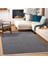 Koyu Mavi Geometrik Modern Etnik Desenli Halı | Makinada Yıkanabilir | Hav Toz Vermez | Leke Tutmayaz | Kaymaz Taban | Dijital Makine Baskı | Salon Yolluk Mutfak Halısı 2