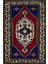 Mavi Madalyon Modern Etnik Desenli Halı | Makinada Yıkanabilir | Hav Toz Vermez | Leke Tutmayaz | Kaymaz Taban | Dijital Makine Baskı | Salon Yolluk Mutfak Halısı 1