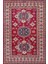 Kırmızı Madalyon Modern Etnik Desenli Halı | Makinada Yıkanabilir | Hav Toz Vermez | Leke Tutmayaz | Kaymaz Taban | Dijital Makine Baskı | Salon Yolluk Mutfak Halısı 1