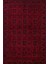 Bordo Çiçekli Modern Etnik Desenli Halı | Makinada Yıkanabilir | Hav Toz Vermez | Leke Tutmayaz | Kaymaz Taban | Dijital Makine Baskı | Salon Yolluk Mutfak Halısı 1