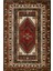 Yeşil Bordürlü Modern Etnik Desenli Halı | Makinada Yıkanabilir | Hav Toz Vermez | Leke Tutmayaz | Kaymaz Taban | Dijital Makine Baskı | Salon Yolluk Mutfak Halısı 1