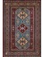 Bordo Madalyon Modern Etnik Desenli Halı | Makinada Yıkanabilir | Hav Toz Vermez | Leke Tutmayaz | Kaymaz Taban | Dijital Makine Baskı | Salon Yolluk Mutfak Halısı 1