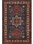 Mavi Madalyon Modern Etnik Desenli Halı | Makinada Yıkanabilir | Hav Toz Vermez | Leke Tutmayaz | Kaymaz Taban | Dijital Makine Baskı | Salon Yolluk Mutfak Halısı 1