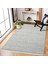 Gri Klasik Modern Etnik Desenli Halı | Makinada Yıkanabilir | Hav Toz Vermez | Leke Tutmayaz | Kaymaz Taban | Dijital Makine Baskı | Salon Yolluk Mutfak Halısı 2