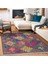 Gri Geometrik Modern Etnik Desenli Halı | Makinada Yıkanabilir | Hav Toz Vermez | Leke Tutmayaz | Kaymaz Taban | Dijital Makine Baskı | Salon Yolluk Mutfak Halısı 2
