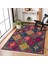 Gri Geometrik Modern Etnik Desenli Halı | Makinada Yıkanabilir | Hav Toz Vermez | Leke Tutmayaz | Kaymaz Taban | Dijital Makine Baskı | Salon Yolluk Mutfak Halısı 3