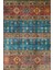 Mavi Etnik Modern Etnik Desenli Halı | Makinada Yıkanabilir | Hav Toz Vermez | Leke Tutmayaz | Kaymaz Taban | Dijital Makine Baskı | Salon Yolluk Mutfak Halısı 1