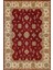 Bordo Bordürlü Modern Etnik Desenli Halı | Makinada Yıkanabilir | Hav Toz Vermez | Leke Tutmayaz | Kaymaz Taban | Dijital Makine Baskı | Salon Yolluk Mutfak Halısı 1