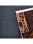 Bordo Madalyon Modern Etnik Desenli Halı | Makinada Yıkanabilir | Hav Toz Vermez | Leke Tutmayaz | Kaymaz Taban | Dijital Makine Baskı | Salon Yolluk Mutfak Halısı 4