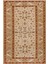 Krem Bordürlü Modern Etnik Desenli Halı | Makinada Yıkanabilir | Hav Toz Vermez | Leke Tutmayaz | Kaymaz Taban | Dijital Makine Baskı | Salon Yolluk Mutfak Halısı 1