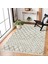 Krem Geometrik Modern Etnik Desenli Halı | Makinada Yıkanabilir | Hav Toz Vermez | Leke Tutmayaz | Kaymaz Taban | Dijital Makine Baskı | Salon Yolluk Mutfak Halısı 3