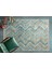 Mavi Geometrik Modern Etnik Desenli Halı | Makinada Yıkanabilir | Hav Toz Vermez | Leke Tutmayaz | Kaymaz Taban | Dijital Makine Baskı | Salon Yolluk Mutfak Halısı 3