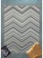 Mavi Geometrik Modern Etnik Desenli Halı | Makinada Yıkanabilir | Hav Toz Vermez | Leke Tutmayaz | Kaymaz Taban | Dijital Makine Baskı | Salon Yolluk Mutfak Halısı 3