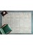 Beyaz Soyut Modern Etnik Desenli Halı | Makinada Yıkanabilir | Hav Toz Vermez | Leke Tutmayaz | Kaymaz Taban | Dijital Makine Baskı | Salon Yolluk Mutfak Halısı 2