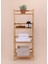 Bambu 4 Katlı Düzenleyici Dolap Raf 120X49X32 cm 3