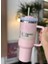 Quencher Pipetli Termos 1,18 L Açık Pembe 2