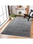 Gri Geometrik Modern Etnik Desenli Halı | Makinada Yıkanabilir | Hav Toz Vermez | Leke Tutmayaz | Kaymaz Taban | Dijital Makine Baskı | Salon Yolluk Mutfak Halısı 3