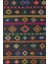 Siyah Etnik Modern Etnik Desenli Halı | Makinada Yıkanabilir | Hav Toz Vermez | Leke Tutmayaz | Kaymaz Taban | Dijital Makine Baskı | Salon Yolluk Mutfak Halısı 1