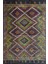 Siyah Geometrik Modern Etnik Desenli Halı | Makinada Yıkanabilir | Hav Toz Vermez | Leke Tutmayaz | Kaymaz Taban | Dijital Makine Baskı | Salon Yolluk Mutfak Halısı 1