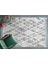 Gri Geometrik Modern Etnik Desenli Halı | Makinada Yıkanabilir | Hav Toz Vermez | Leke Tutmayaz | Kaymaz Taban | Dijital Makine Baskı | Salon Yolluk Mutfak Halısı 3
