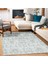 Gri Geometrik Modern Etnik Desenli Halı | Makinada Yıkanabilir | Hav Toz Vermez | Leke Tutmayaz | Kaymaz Taban | Dijital Makine Baskı | Salon Yolluk Mutfak Halısı 2