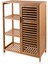 Bambu 4 Katlı Kapaklı Düzenleyici Dolap Raf 87X66X33 cm 1