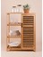 Bambu 4 Katlı Kapaklı Düzenleyici Dolap Raf 87X66X33 cm 3