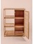 Bambu 4 Katlı Kapaklı Düzenleyici Dolap Raf 87X66X33 cm 4