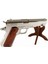 Denix Dekoratif Otomatik 45 Kalibre Gümüş M1911A1 Tabanca, Amerika 1911 3