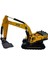 SZT-8891 Sürtmeli Metal Inşaat Aracı 1 55 Ekskavatör 1