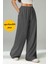 Unisex Çift Cepli Eşofman Altı - Ayarlanabilir Paça: Jogger & Baggy - Siyah Gri Antrasit 1
