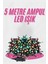 Allzey 5 Metre Ampul LED Işık Renkli Rgb Çok Renkli LED Aydınlatma 1