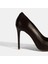 Kadın Kahve Deri Stiletto 6