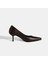 Kadın Kahve Deri Stiletto 3