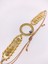 Çeyrek Altıntakmak Için Bileklik Nazarlıklı Altın Kaplama Çerçeveli Liralı 1