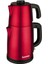 2000W Çelik Elektrikli Çay Makinesi Kırmızı Renkli, Pratik ve Şık Tasarım 1
