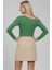 Tek Omuz Ipli Bluz Yeşil T4328 3
