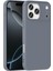iPhone 17 Pro Kılıf Zore Mara Lansman Kapak - Gri 1