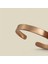%100 Saf Bakır El Yapımı Sade Kelepçe Bileklik - Zindelik ve Denge - Doğal Takı - Minimalist Cuff 2