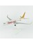 Pegasus 737-800 Yolcu Uçağı, 1/100 Ölçek, Sergilemeye Hazır Plastik Standlı Model 3