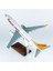 Pegasus B737-800 Yolcu Uçağı, 1/100 Ölçek, Sergilemeye Hazır Ahşap Standlı 4